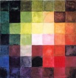 Composition aux carrés couleurs dégradées I, 1999