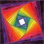 Composition, 1998, sur un dessin de René Descombes