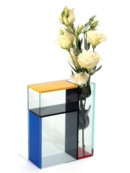 Frank Kerdil (Suede) : Vase acrylique